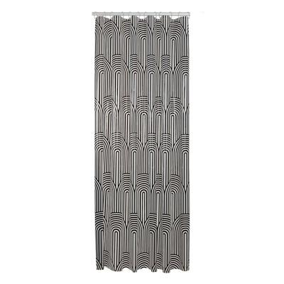 Douchegordijn Sealskin Brave 180x200 cm PEVA Zwart / Wit Douchegordijn Sealskin Brave 180x200 cm PEVA Zwart / Wit