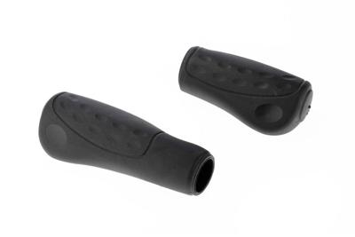 Westphal fiets handvat #436 softgrip 92/122mm - zwart