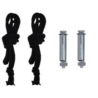 Balkonscherm 65x250 cm bruin - thumbnail