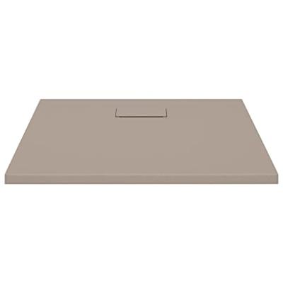 Douchebak 90x90 cm SMC bruin