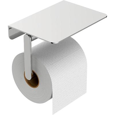 Wiesbaden Alonzo Toiletrolhouder met Planchet - Chroom