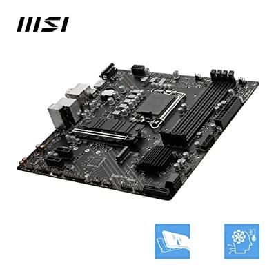MSI PRO B760M-P DDR4 Moederbord Socket Intel LGA 1700 Vormfactor Micro-ATX Moederbord chipset Intel® B760