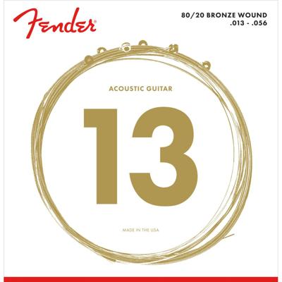 Fender 70M 80-20 Bronze snarenset western medium Fender 70M 80-20 Bronze snarenset western medium