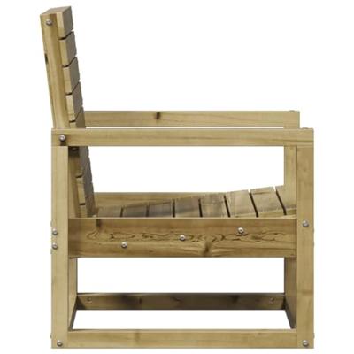 3-delige Loungeset gempregneerd grenenhout 3-delige Loungeset gempregneerd grenenhout