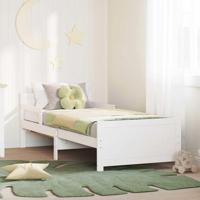 Uitbreidbaar Bedframe voor Kinderen Wit 80 x 130 / 165 / 200 cm - thumbnail