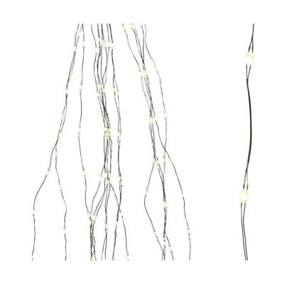 LED-lichtkrans Lumineo Zilverkleurig 5 m Warm wit