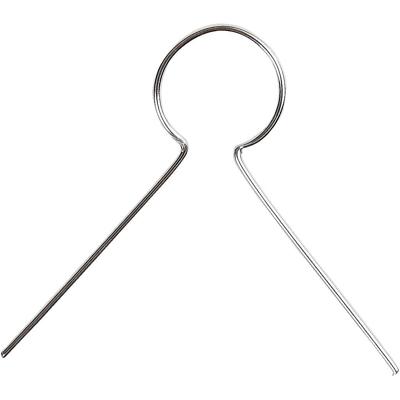 Creativ Company Metalen hanger - verzilverd, 50st. Creativ Company Metalen hanger - verzilverd, 50st.