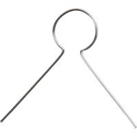 Creativ Company Metalen hanger - verzilverd, 50st. - thumbnail