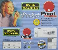 Burg Wächter 61020 POCKET 5871 SI Brievenbus Staal Zilver Sleutelslot - thumbnail