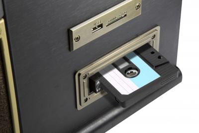 Technaxx TX-103 USB-platenspeler Belt drive Antiek-bruin
