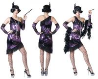 Charleston Jurk met handschoenen - thumbnail