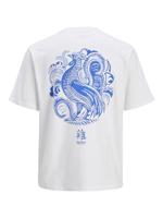 Heren-T-Shirt met Korte Mouwen Jack & Jones Jorsnake - Maat: L - thumbnail