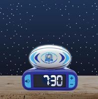 Digitale wekker met lichtgevend 3D-rugbybal-nachtlampje en geluidseffecten - thumbnail