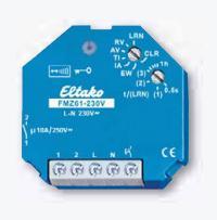 Eltako FMZ61-230V Schakelactor Draadloos 1-kanaals Inbouw (in muur) Schakelvermogen (max.) 2000 W Bereik max. (in het vrije veld) 30 m Eltako FMZ61-230V Schakelactor Draadloos 1-kanaals Inbouw (in muur) Schakelvermogen (max.) 2000 W Bereik max. (in het vrije veld) 30 m