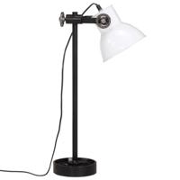 VidaXL Bureaulamp 25 w e27 15x15x55 cm wit - thumbnail