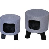 Kattenkrukje Omar Blauw 35 x 35 x 37 cm Flamingo Blauw - thumbnail