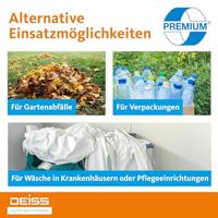 Vuilniszak 37 micron, ft 70 x 110 cm, 120 liter, zwart, rol van 25 stuks - thumbnail