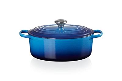 Le Creuset Braadpan Signature ovaal Azure ø 31 cm / 6,3 liter
