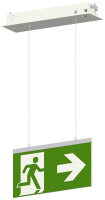 Beltrona M20002 LED-vluchtwegverlichting Plafondinbouwmontage Rechts, Links, Naar boven, Naar beneden Beltrona M20002 LED-vluchtwegverlichting Plafondinbouwmontage Rechts, Links, Naar boven, Naar beneden