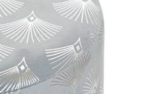 Voetensteun DKD Home Decor Blauw Polyester Metaal Gouden (35 x 35 x 43 cm) - thumbnail