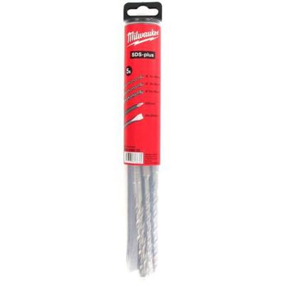 Milwaukee Set SDS-plus hamerboren - 2-kanten snijdend / cassettes SDS-Plus Drill / Beitel set - 4932430002