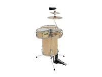 Dimavery CDS Cocktail Drum set, esdoorn wit - thumbnail
