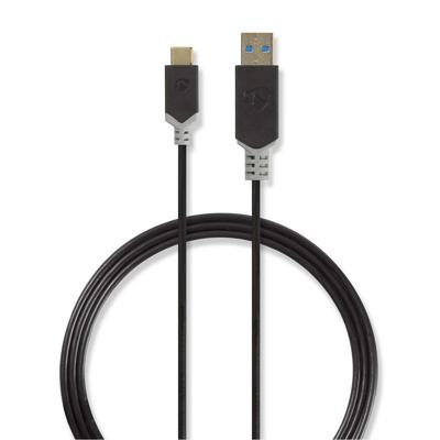 Nedis CCBW61600AT10 Kabel Usb 3.1 Type-c Male - A Male 1,0 M Antraciet Nedis CCBW61600AT10 Kabel Usb 3.1 Type-c Male - A Male 1,0 M Antraciet