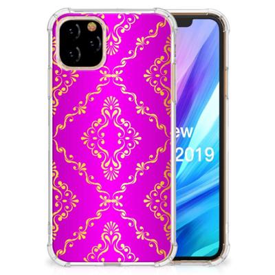 Anti Shock Case Apple iPhone 11 Pro Barok Roze Anti Shock Case Apple iPhone 11 Pro Barok Roze