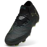 PUMA Future 8 Ultimate Gras Voetbalschoenen (FG) Zwart Donkergroen Lichtgroen - thumbnail