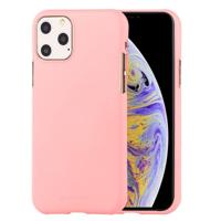 MERCURY GOOSPERY SOFE gevoel TPU schokbestendig en kras Case voor iPhone 11 Pro (roze) - thumbnail