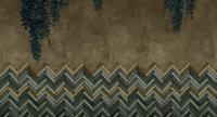 Muance Muance Fotobehang Fishbone bricks - MU12046 - thumbnail