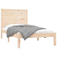 Bedframe massief hout 90x200 cm - thumbnail