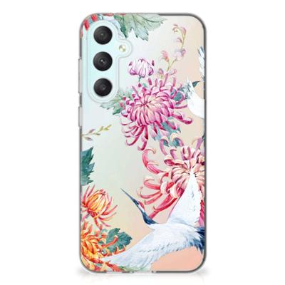 Samsung Galaxy S23 FE | TPU Hoesje | Bird Flowers