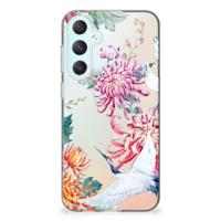 Samsung Galaxy S23 FE | TPU Hoesje | Bird Flowers - thumbnail