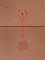 Plakband Fischer Bruin Tegel 10 m x 10 cm - thumbnail