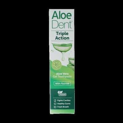 Aloe dent tandpasta triple action 100 Milliliter