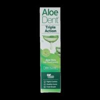 Aloe dent tandpasta triple action 100 Milliliter - thumbnail