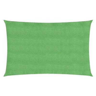 VidaXL Zonnezeil 160 g/m² 4x7 m hdpe lichtgroen