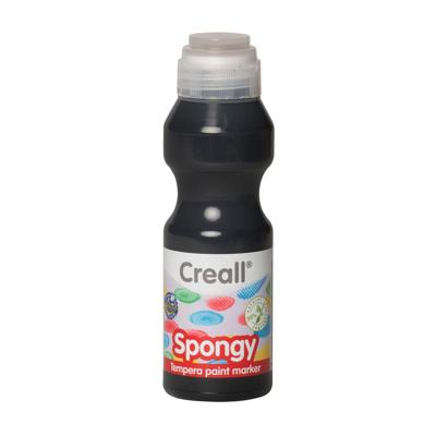 Creall spongy verfstift zwart, 70ml
