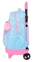 Schoolrugzak met Wielen Vicky Martín Berrocal Paraíso Blauw Roze 33 x 45 x 22 cm - thumbnail