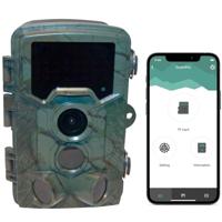 Berger & Schröter Wifi 4K Full HD 20MP Wildcamera Black LEDs, Geluidsopnames, WiFi, Timelapsevideo Camouflage groen - thumbnail