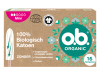 Tampons organic mini 16 Stuks - thumbnail