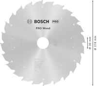 Bosch Accessories Bosch Power Tools 2608837724 Hardmetaal-cirkelzaagblad 216 x 30 mm Aantal tanden: 24 1 stuk(s) - thumbnail