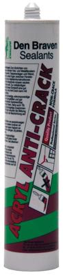 Den Braven zwaluw acrylaatkit anti-crack 310ml wit - 11615201 - 11615201 Den Braven zwaluw acrylaatkit anti-crack 310ml wit - 11615201 - 11615201