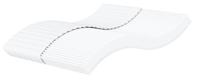Schuimmatras hardheid H2 H3 160x220 cm wit - thumbnail
