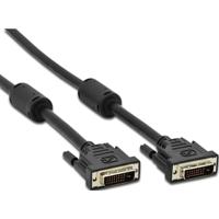 TECHLY 10 m DVI-D DL DVI-D/DVI-D DL 10 m DVI-D DVI – DVI-kabel – Zwart (10 m, DVI-D DVI-D Mannelijk/Mannelijk, Zwart, Goud) - thumbnail