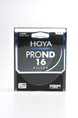 Hoya Grijsfilter PRO ND16 - 4 stops - 49mm Hoya Grijsfilter PRO ND16 - 4 stops - 49mm