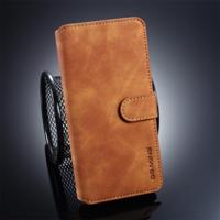 Dg. MING retro olie kant horizontale Flip beschermende case voor Huawei P30 Pro met houder & kaartsleuven & portemonnee (bruin) - thumbnail