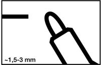 Edding whiteboardmarker e-250 rood - thumbnail