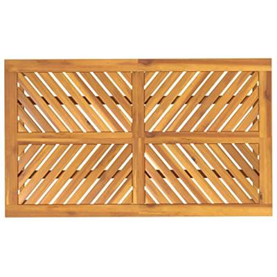Tuintafel 150x90x74 cm massief acaciahout